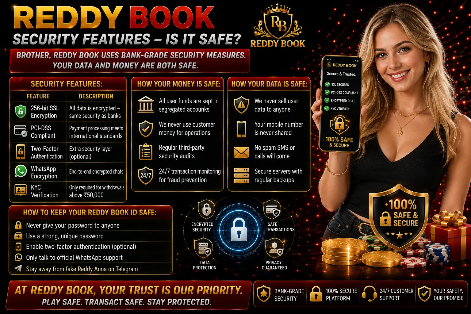 Reddy Book Security Features – Is It Safe?