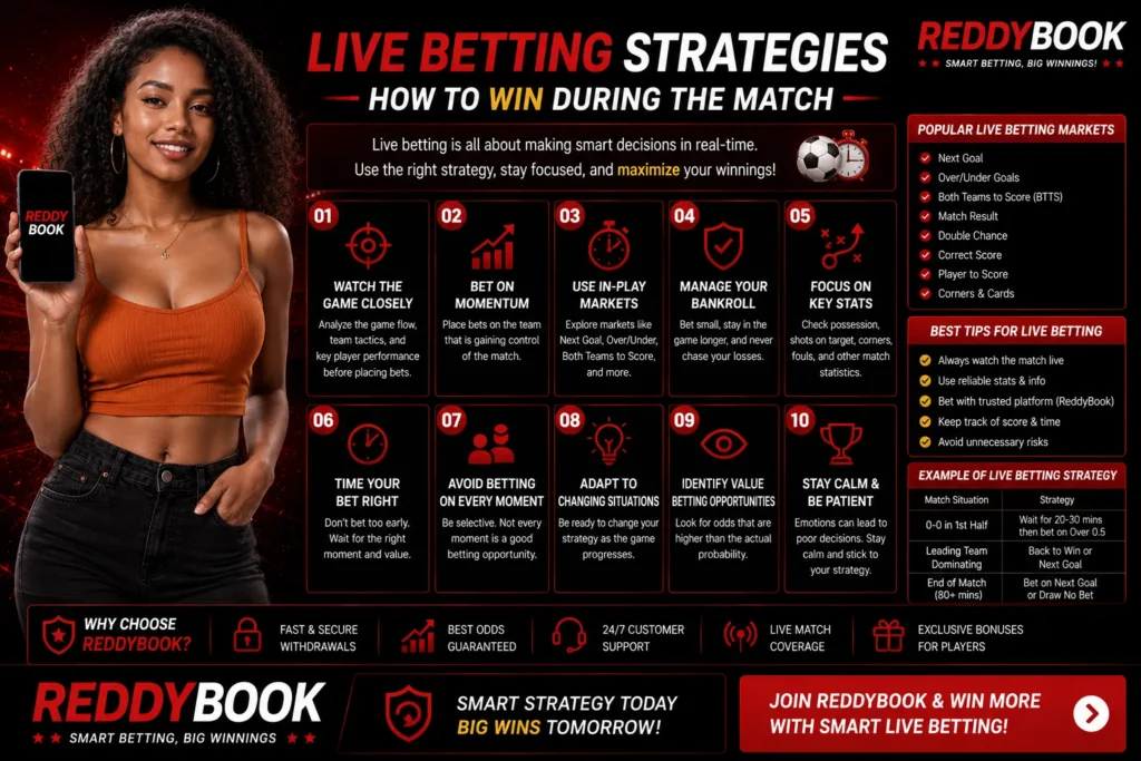 Live Betting Strategies – How to Win During the Match 2026