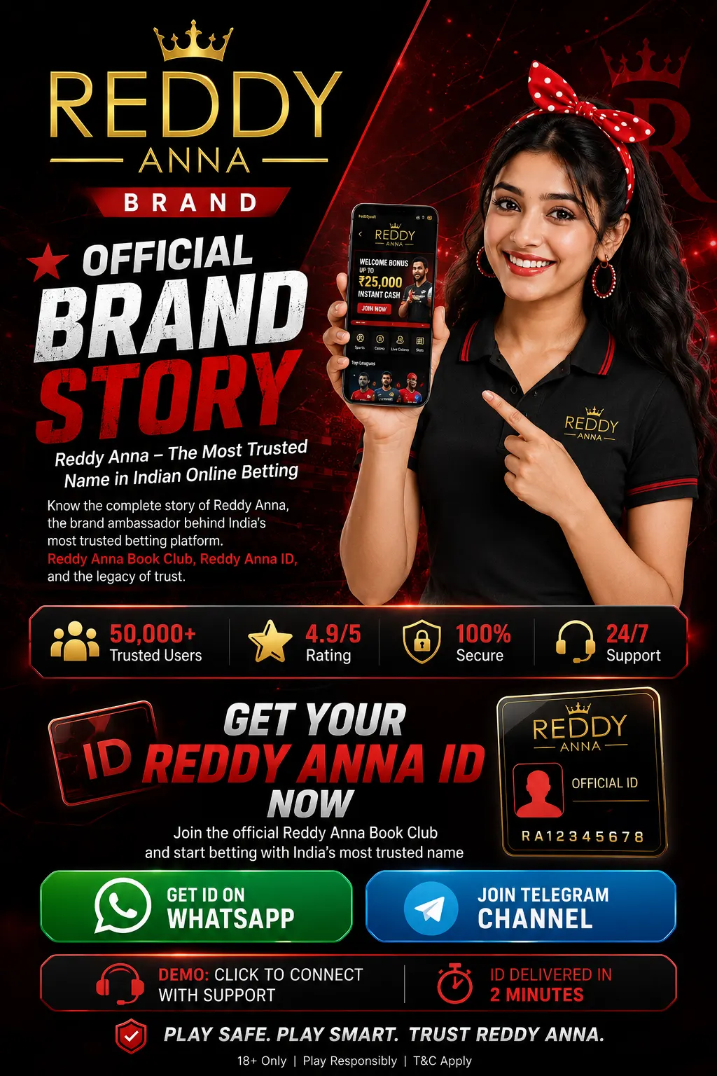 Reddy Anna Official Brand Banner