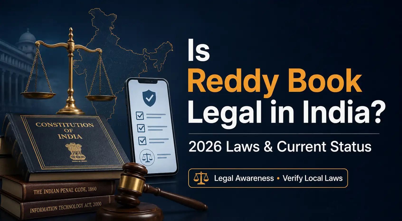 Is Reddy Book Legal in India? 2026 complete guide